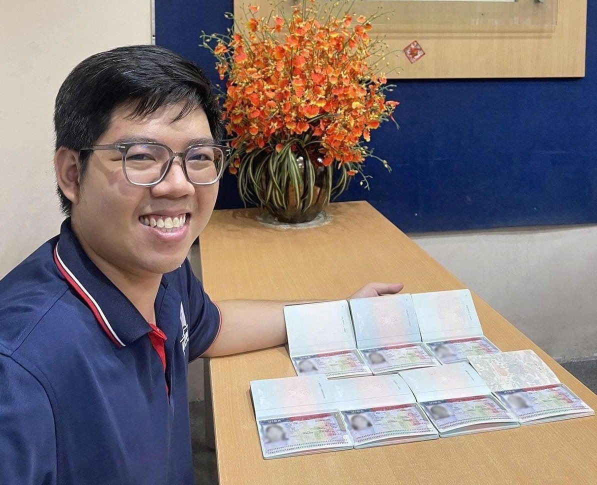 Một số visa đã thực hiện thành công bởi An Thái Travel
