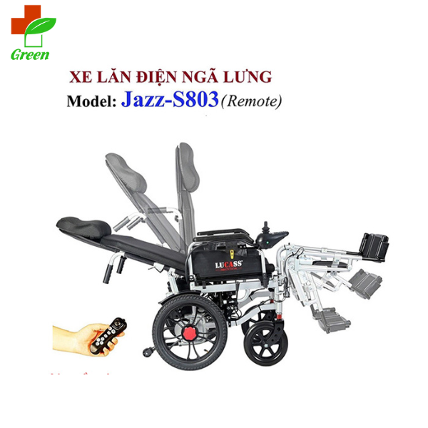 Xe lăn điện Lucass Jazz S803