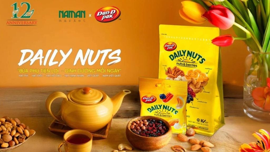 Thập cẩm Hạt & Trái cây sấy Daily Nuts - Bữa phụ dinh dưỡng cho bạn