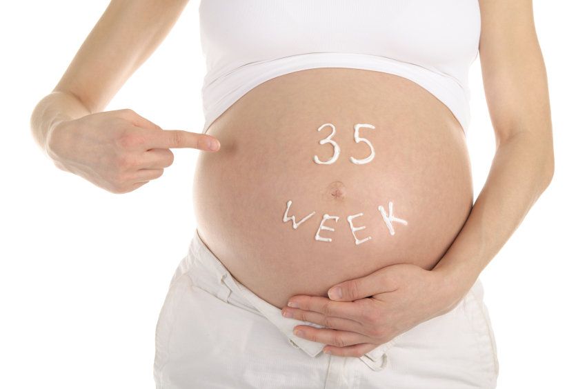 Sự phát triển thai nhi 35 tuần tuổi
