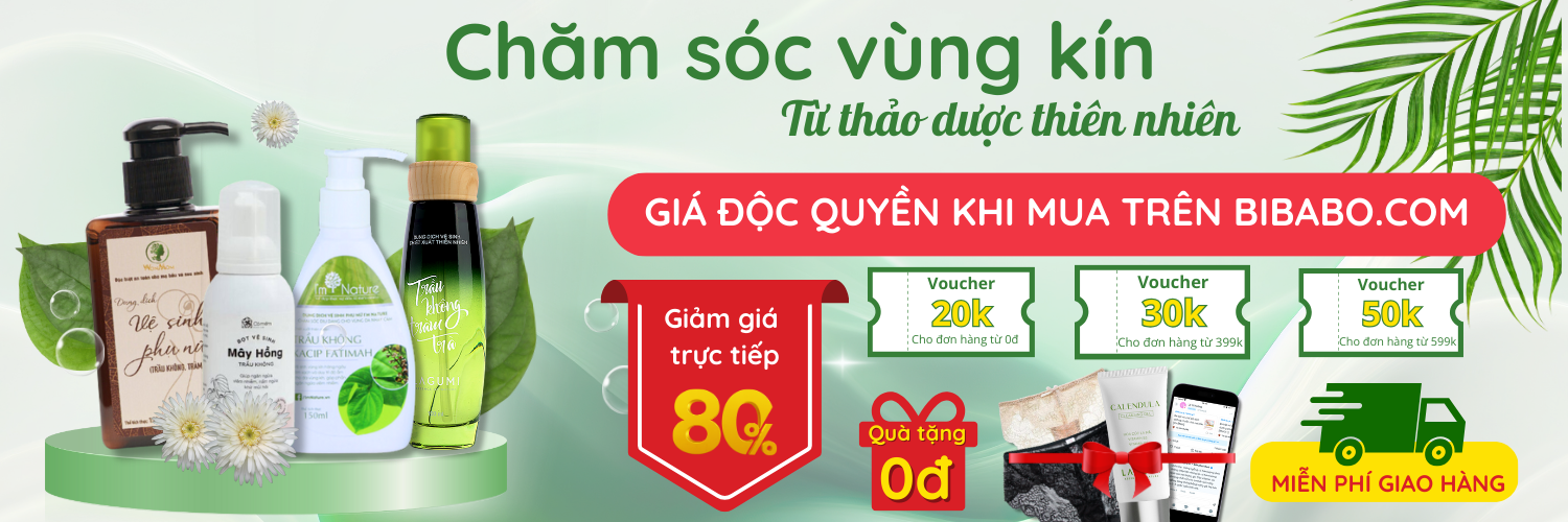 Chăm sóc vùng kín từ thảo dược thiên nhiên