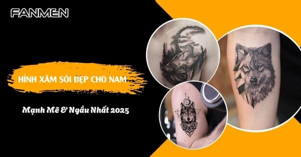 Top 99+ Hình Xăm Sói Đẹp Cho Nam Mạnh Mẽ & Ngầu Nhất 2025