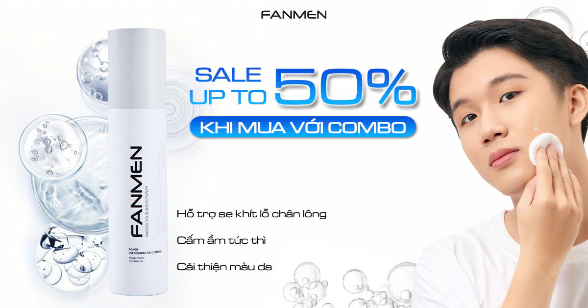 Combo Toner Cho Nam