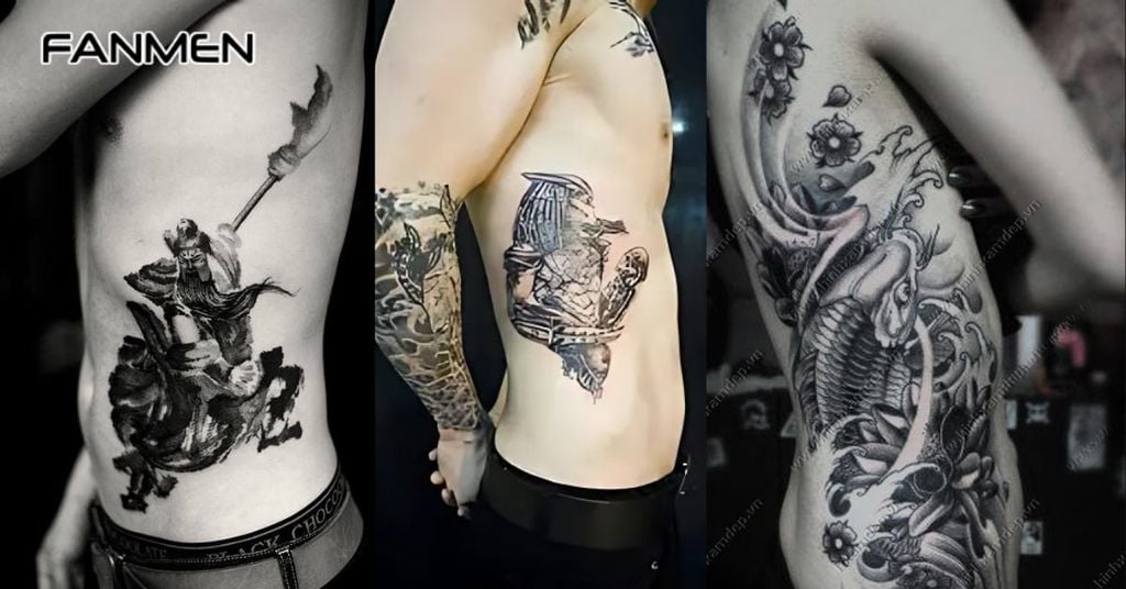 Hình xăm eo nam ý nghĩa và biểu tượng 4