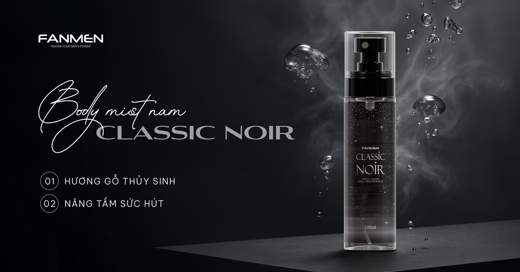 Body Mist Nam Classic Noir