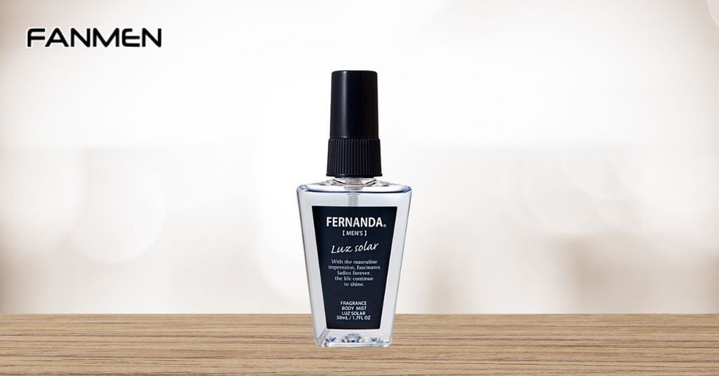 Xịt thơm body cho nam của Nhật FERNANDA Body Mist for Men Luz Solar