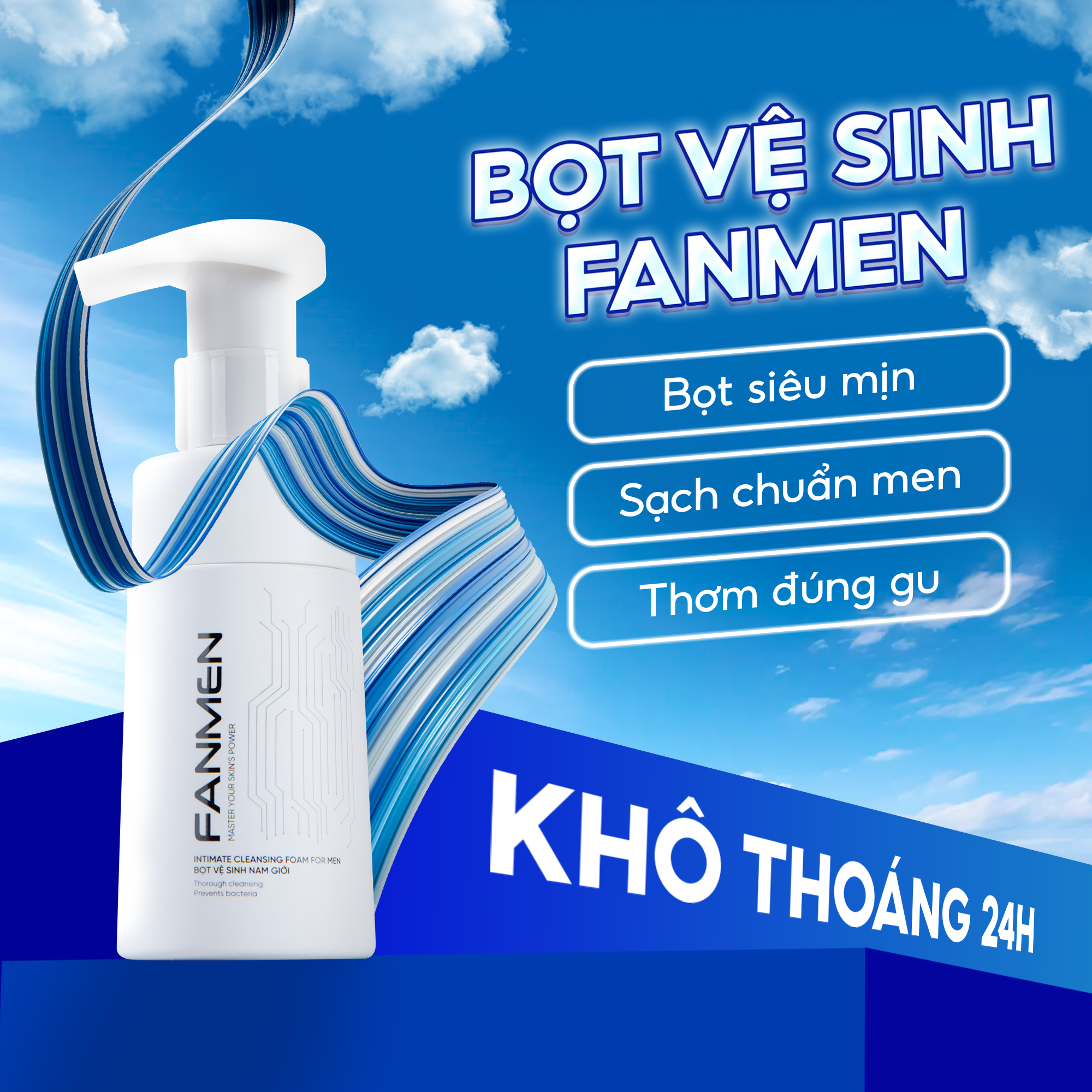 Bọt vệ sinh cho nam giới Fanmen