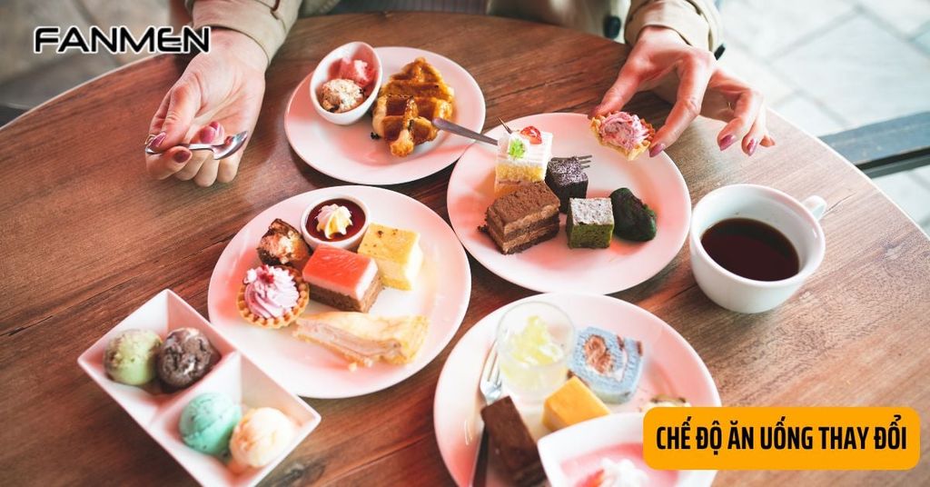 Chế độ ăn uống thay đổi