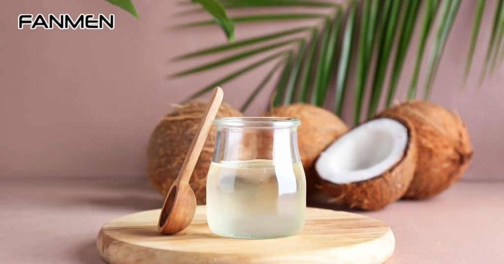 Dùng dầu dừa