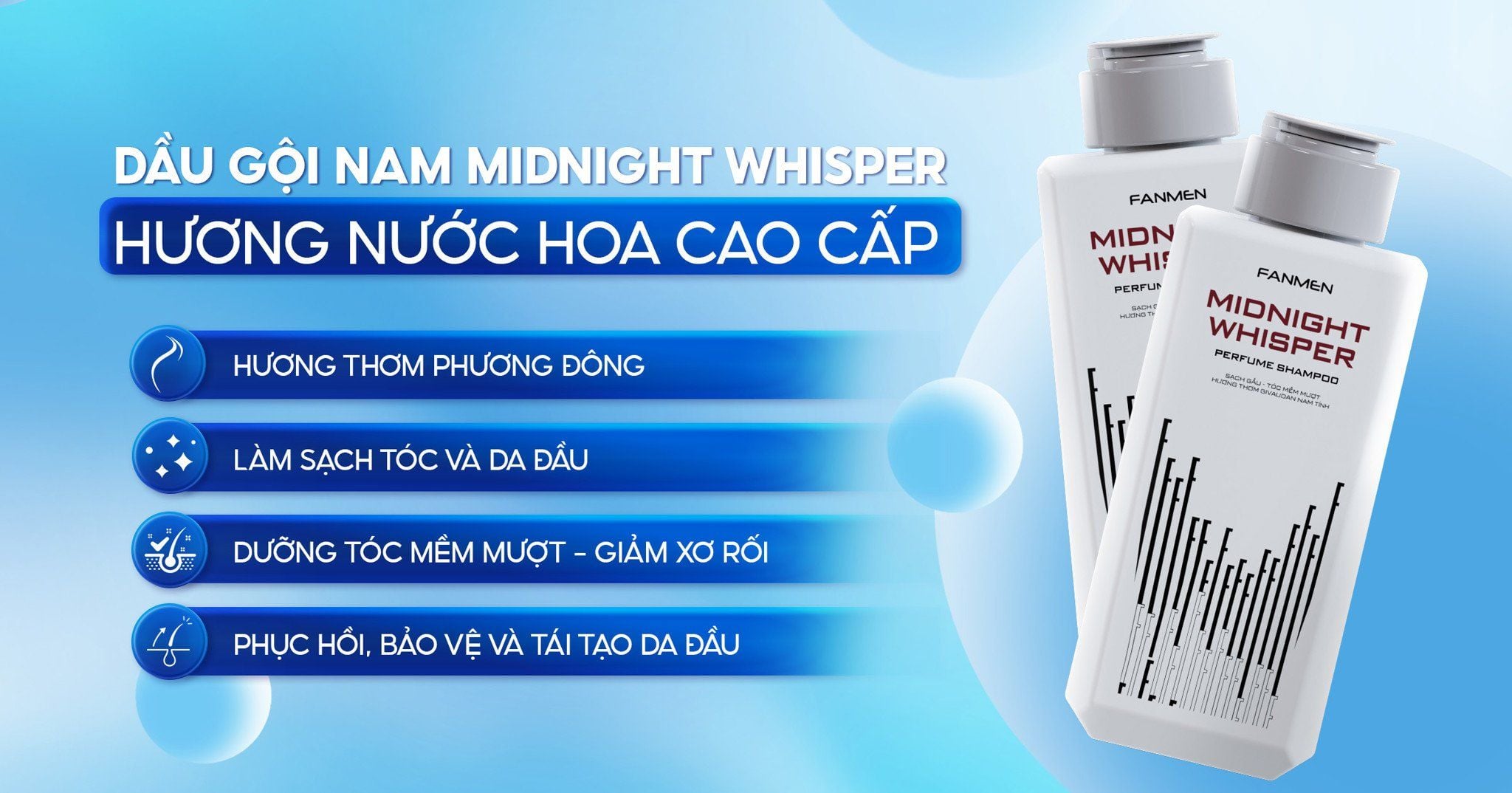 Dầu gội mới Fanmen