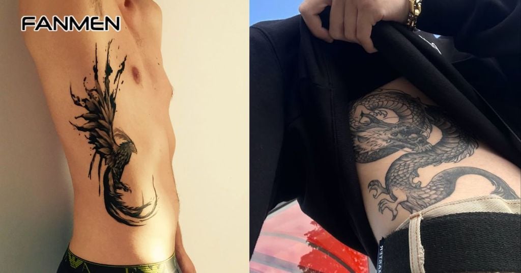 Tại sao hình xăm bên hông eo nam lại đặc biệt thu hút