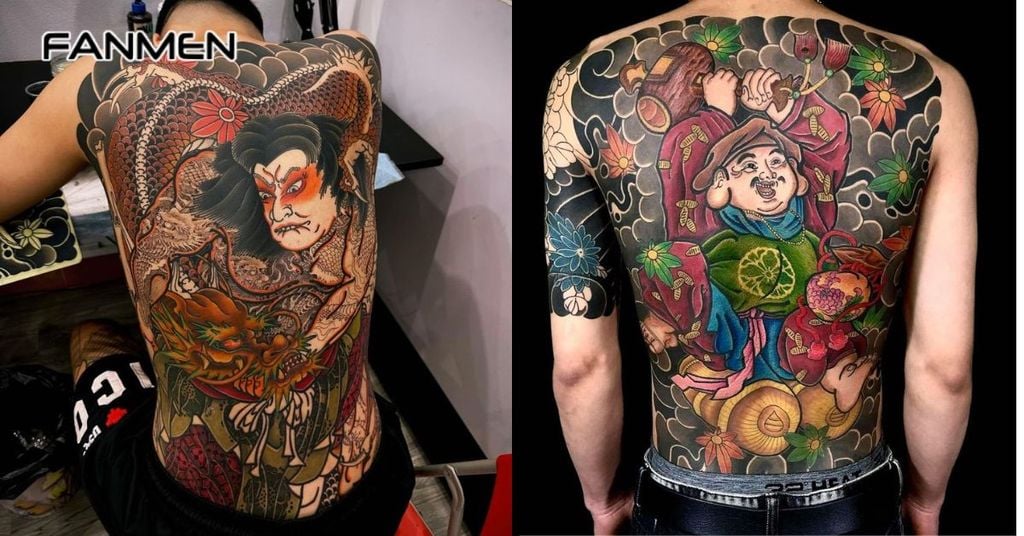 Hình xăm bít lưng đẹp cho nam 6