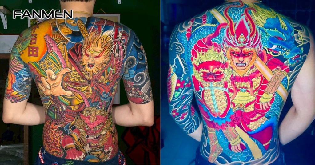 Hình xăm bít lưng đẹp cho nam 9