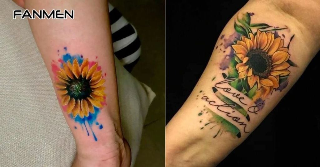 Hình xăm may mắn cho nam mệnh Hoả