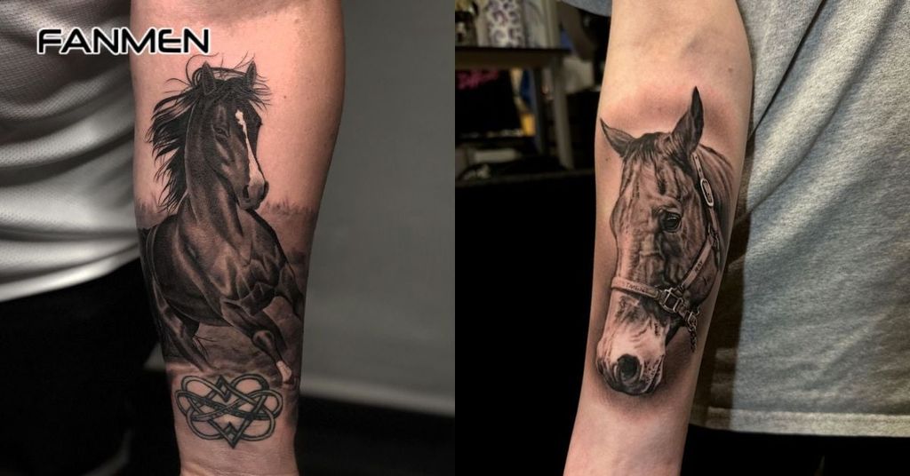 Hình xăm may mắn cho nam mệnh Hoả