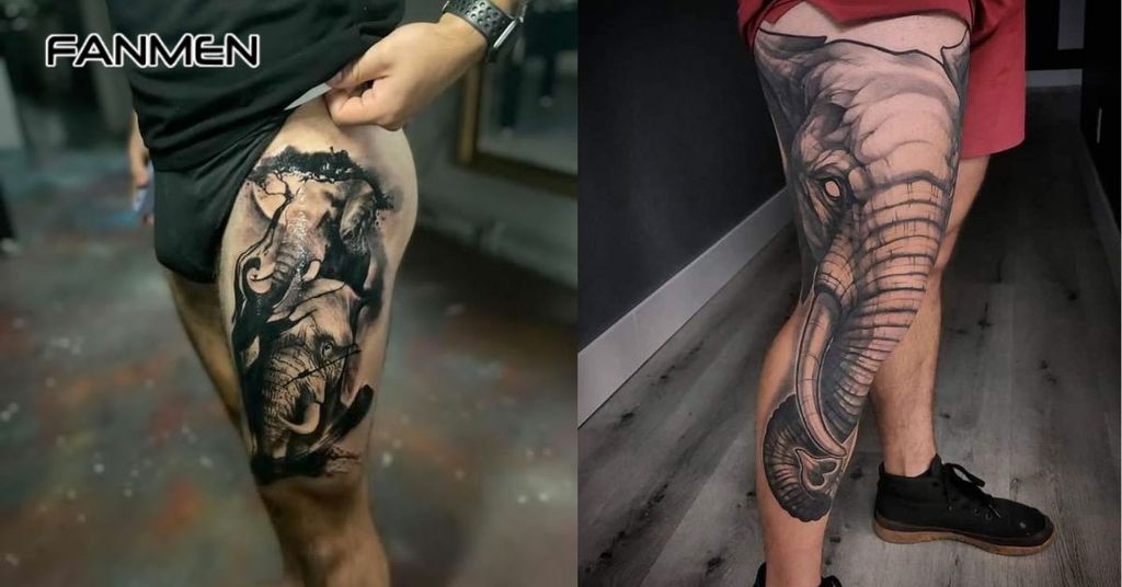 Hình xăm may mắn cho nam mệnh Hoả