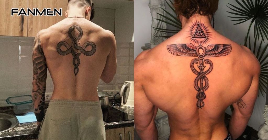 hình xăm dọc sống lưng 5