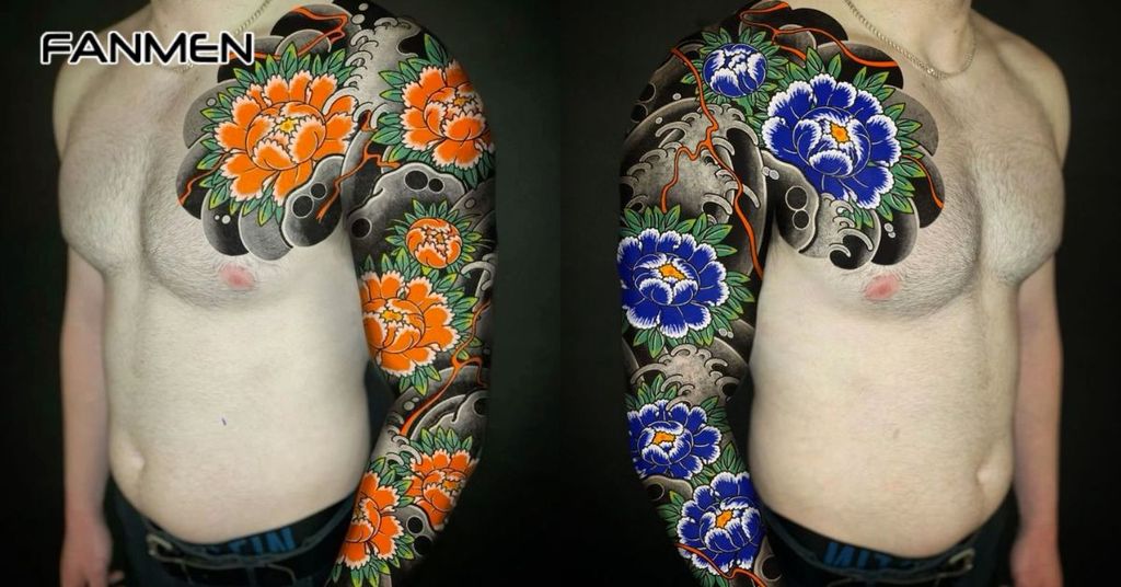 Hình xăm hoa đẹp ở tay 6