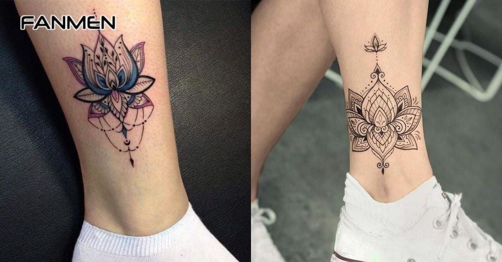 Hình hoa sen Mandala 3