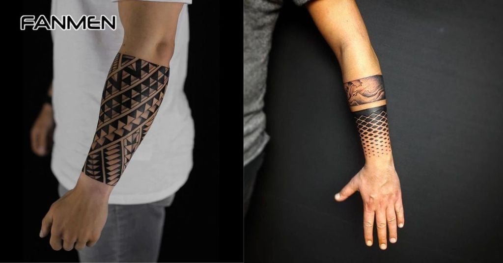 Hình xăm hoa văn cánh tay đẹp cho nam 22