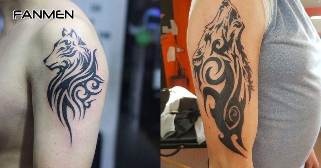 Hình xăm hoa văn Tribal 3
