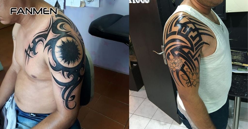 Hình xăm hoa văn Tribal 6