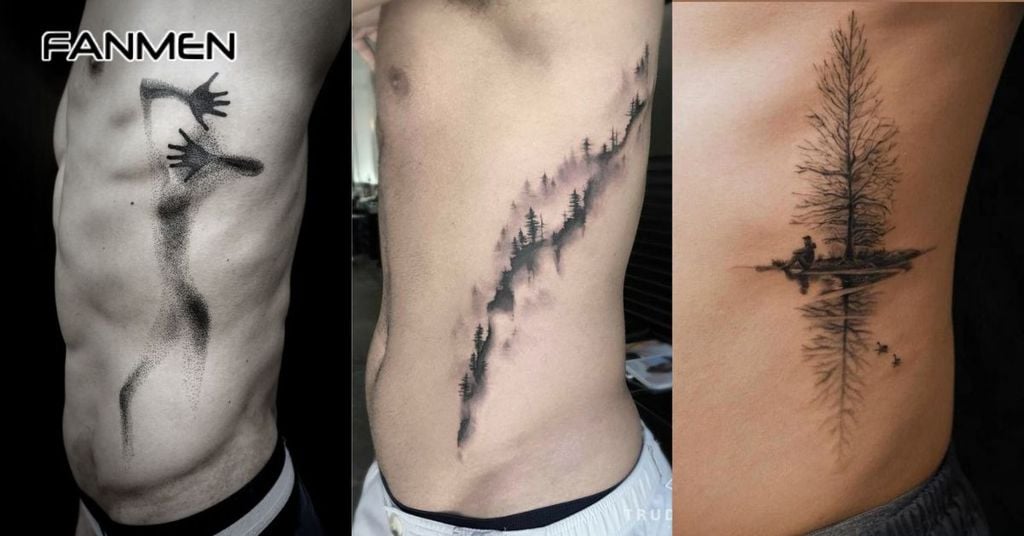 Hình xăm hông đẹp nam về các biểu tượng khác 2