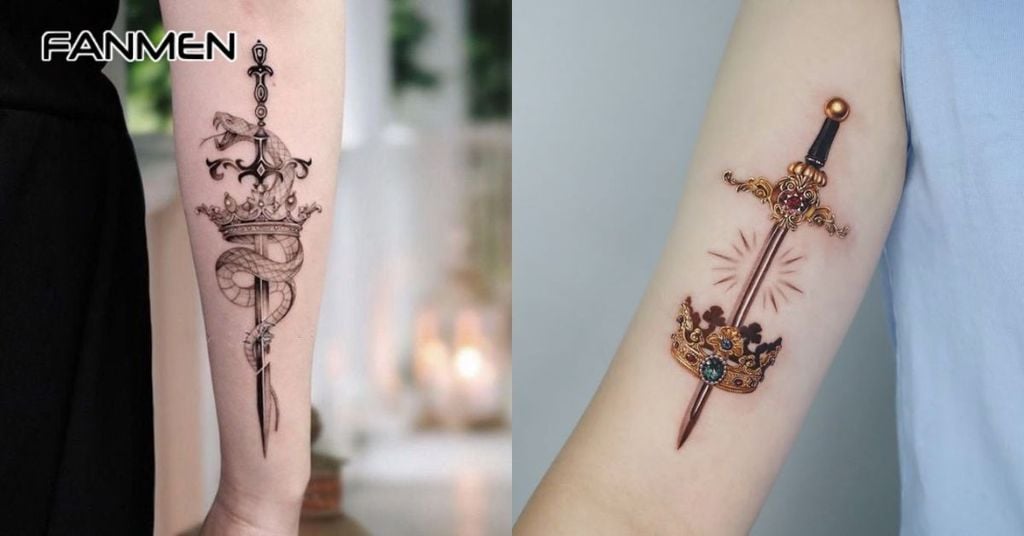 Hình xăm hợp mệnh kim&nbsp;cho nam