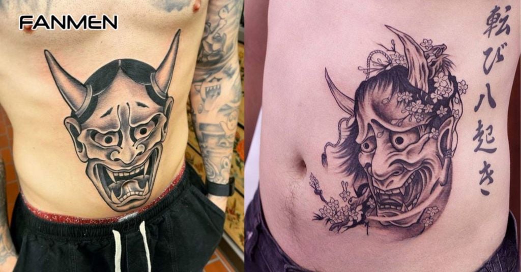 Hình xăm mặt quỷ 