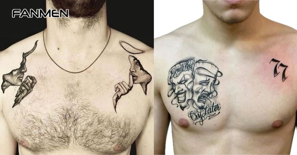 Hình xăm mini nam chất