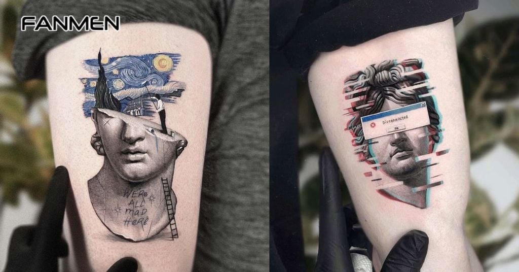 Hình xăm mini nam chất