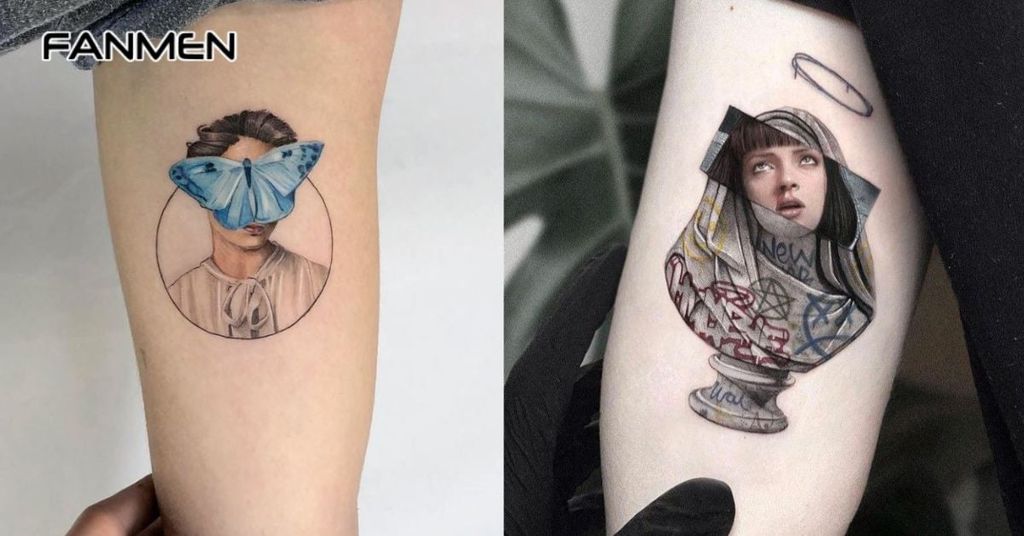 Hình xăm mini nam chất
