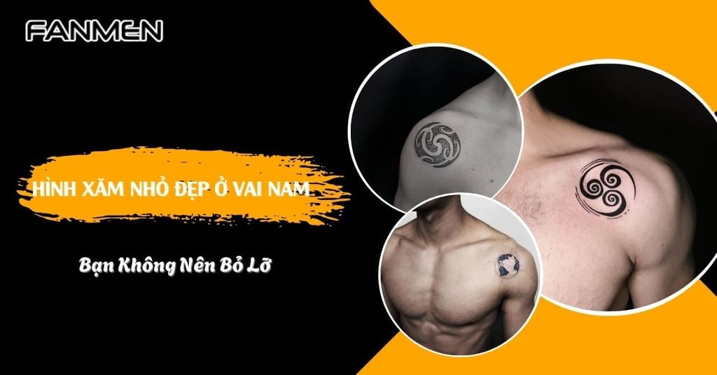 Hình Xăm Nhỏ Đẹp Ở Vai Nam