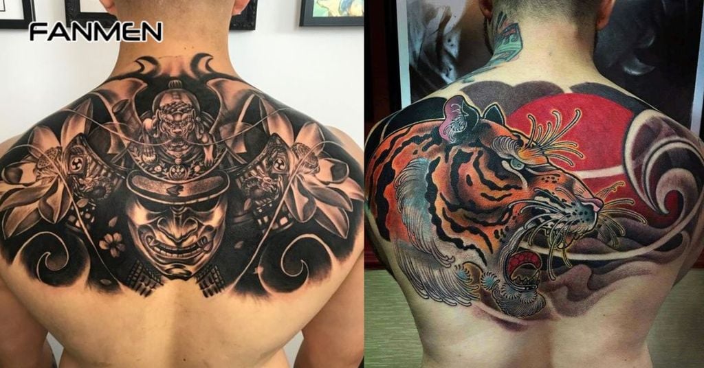 Hình xăm ở nửa lưng trên 3