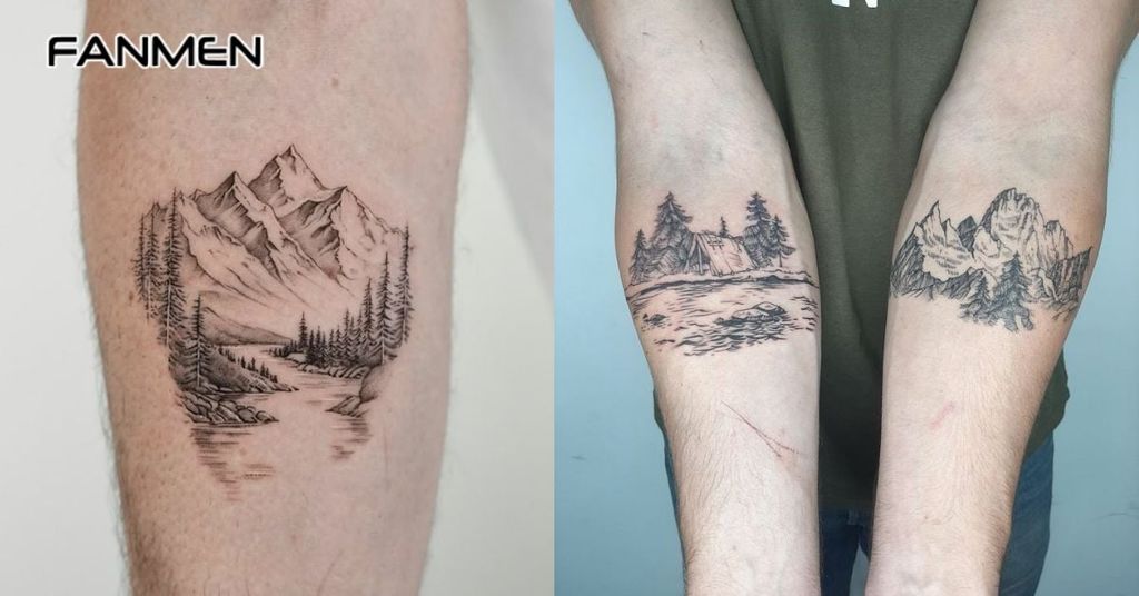 Hình xăm núi non