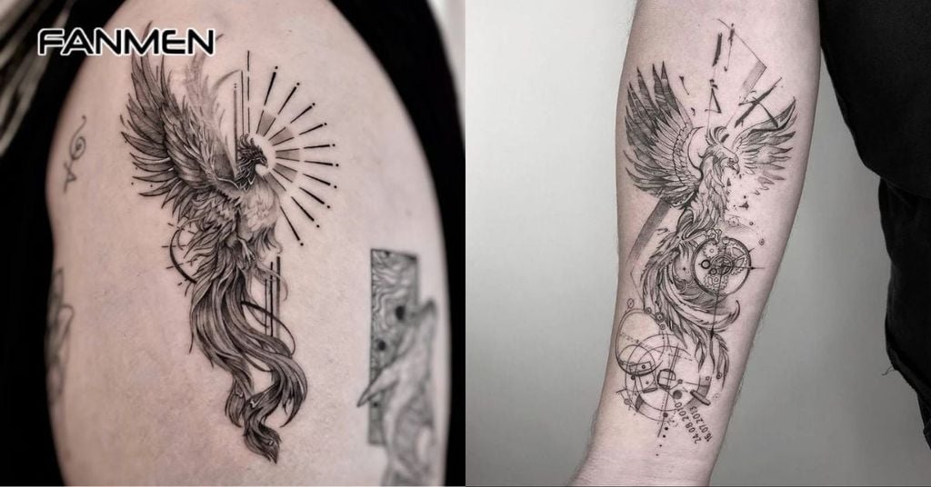 Hình xăm mệnh hoả cho nam phù hợp với tính cách