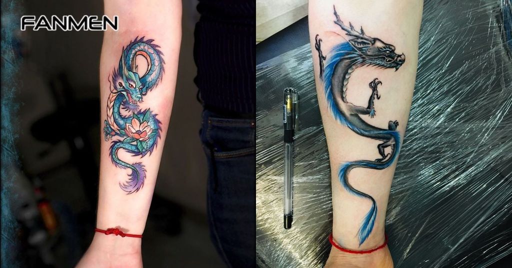 Hình xăm rồng nước