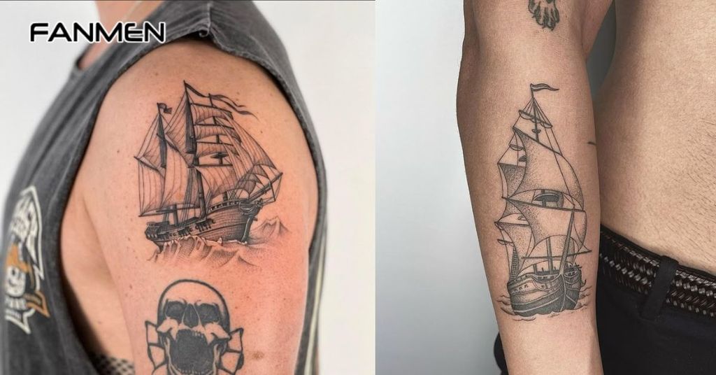 Hình xăm thuyền buồm