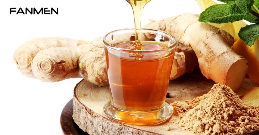 Kết hợp mật ong và gừng