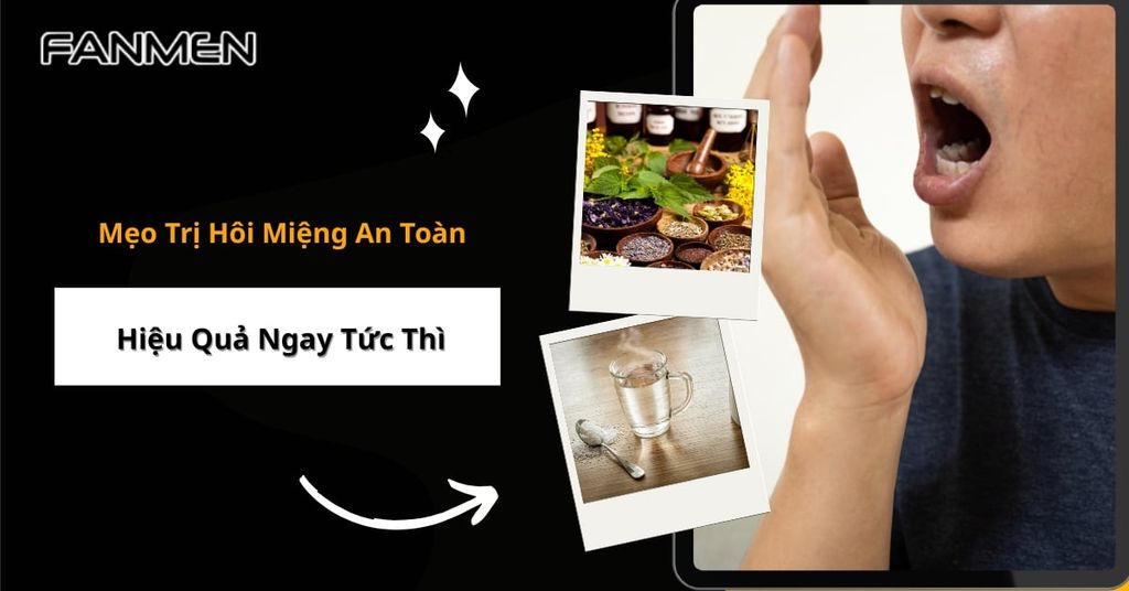 Mẹo trị hôi miệng