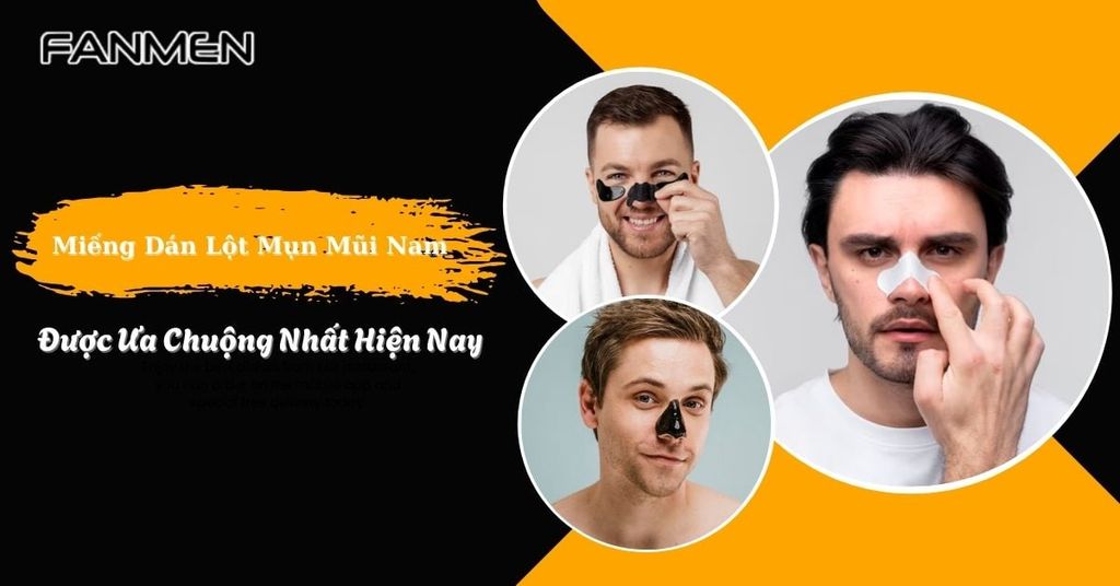 miếng dán lột mụn mũi nam