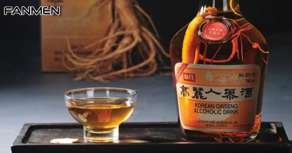 Rượu nhân sâm tặng nam giới 50 tuổi