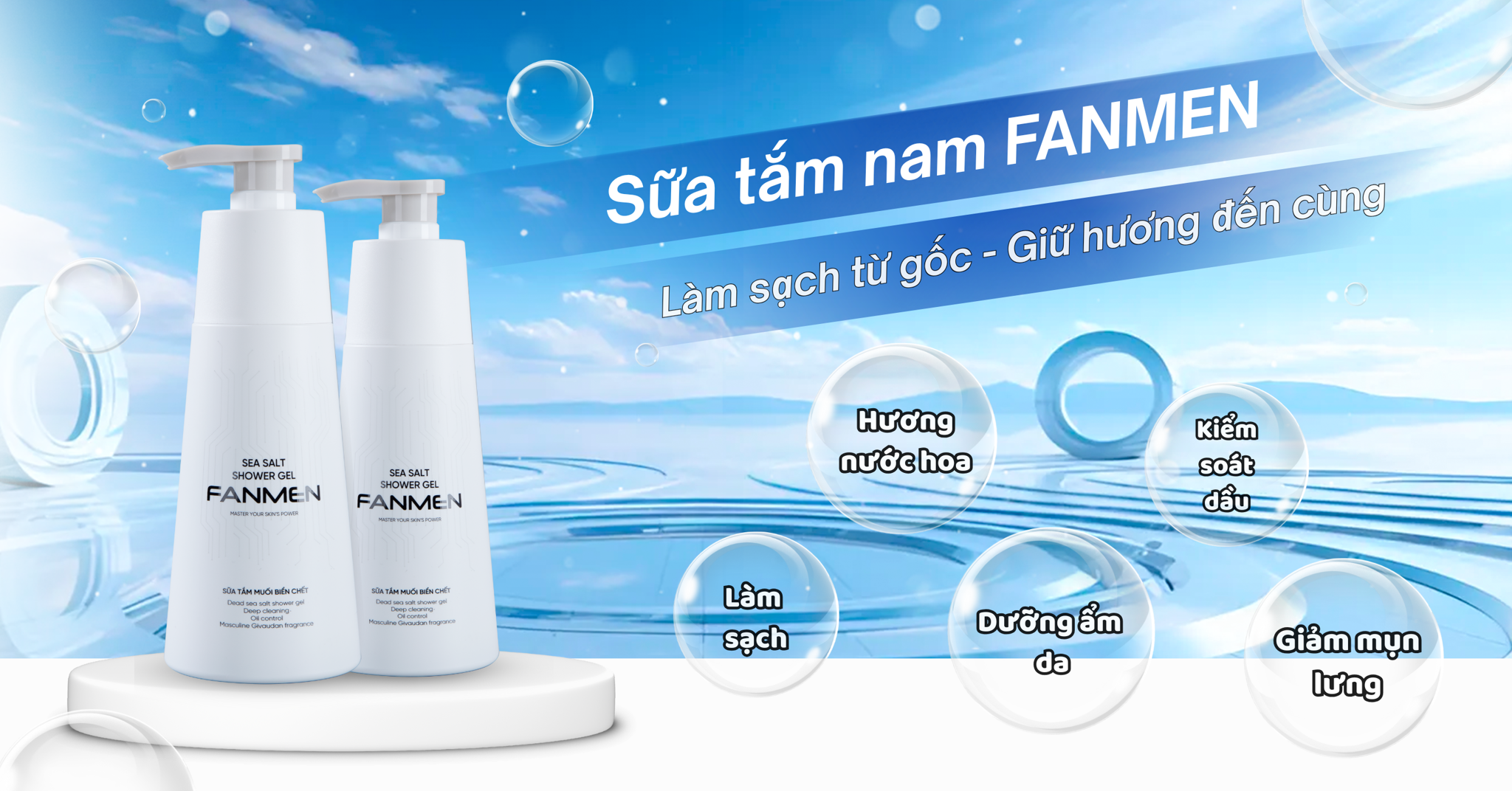 Sữa tắm Fanmen cho nam