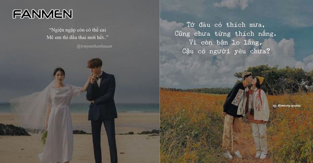 Top thơ ngôn tình tán gái đỉnh của chóp, thả là dính