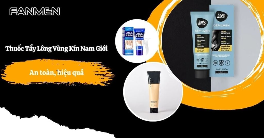 thuốc tẩy lông vùng kín nam giới
