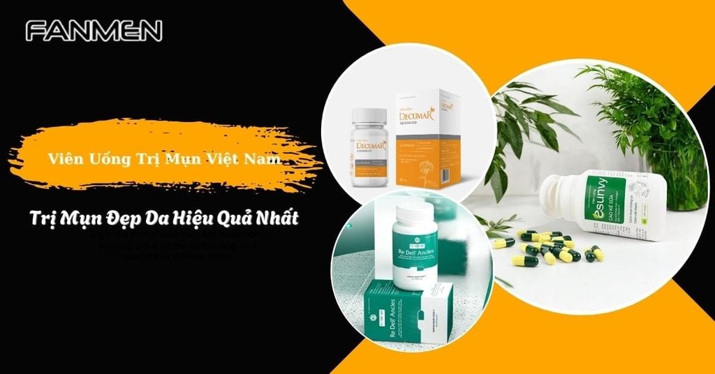 viên uống trị mụn Việt Nam