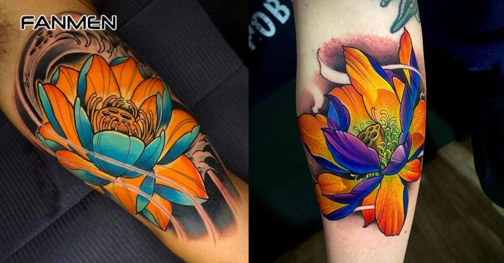 Ý nghĩa của hình xăm hoa sen