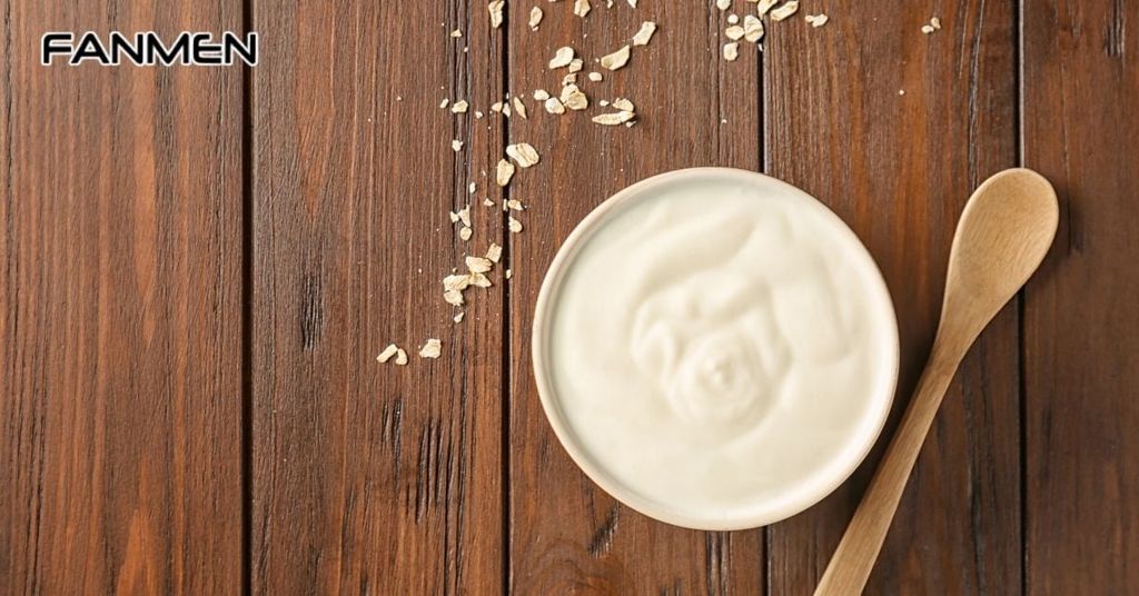 Yến mạch và sữa chua