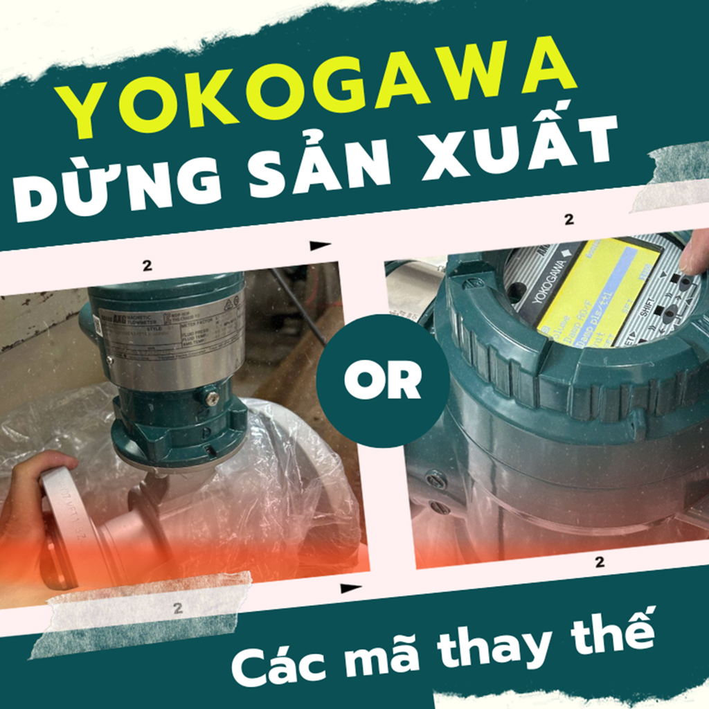 Các mã thiết bị đã dừng sản xuất của hãng Yokogawa