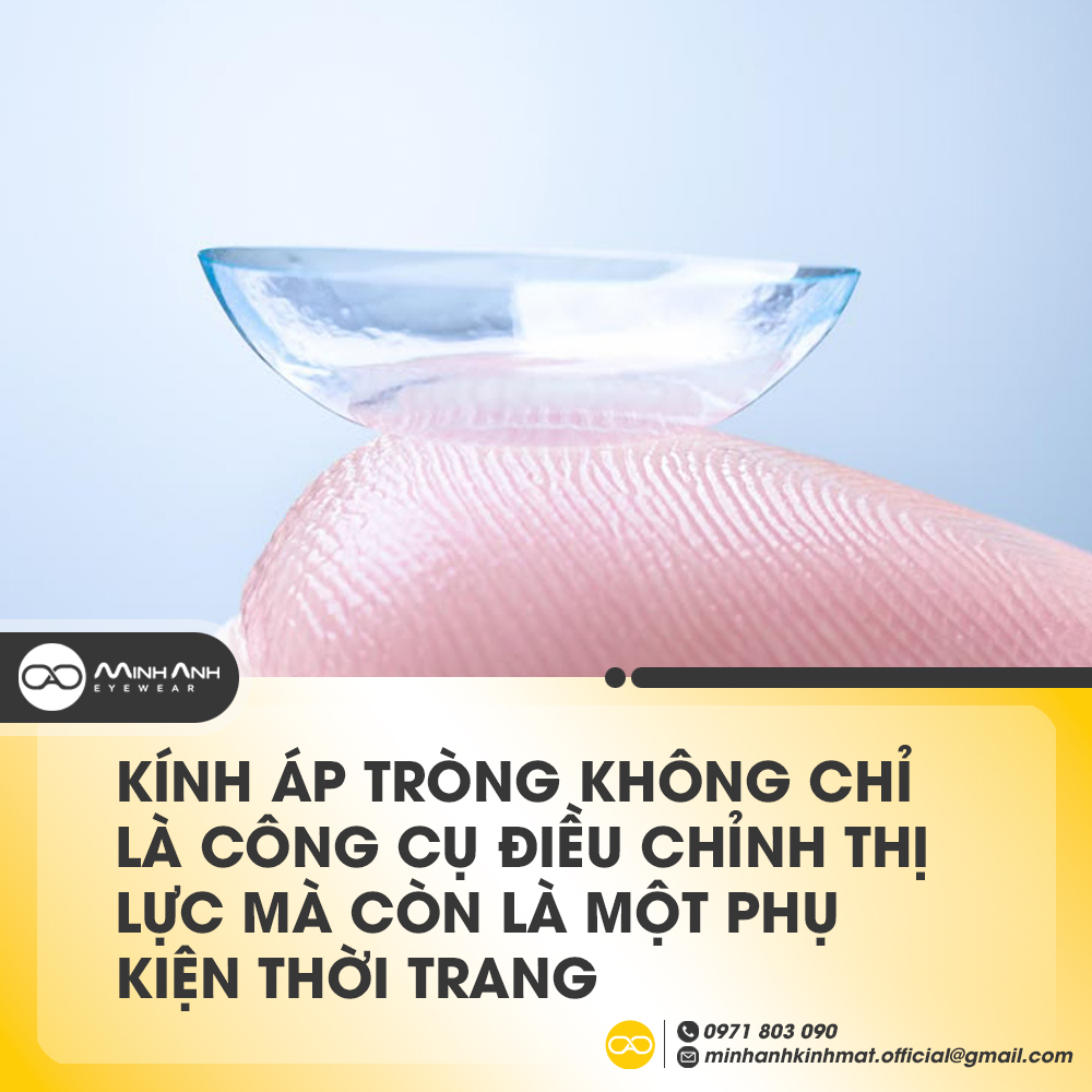 Kính áp tròng không chỉ là công cụ điều chỉnh thị lực mà còn là một phụ kiện thời trang nếu bạn biết cách sử dụng đúng